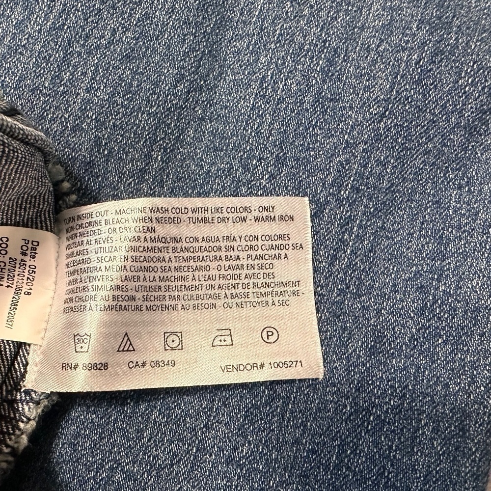 William Rast Women's Medium Wash Side Zip Ankle Skinny Jeans Size 32 - Picture 12 of 13